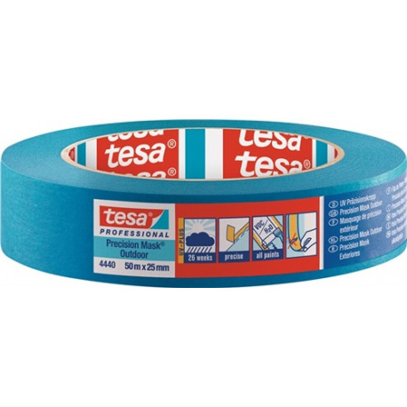 Cinta De PrecisiÓn 4440 Exterior Uv Plus Lisa Azul Longitud