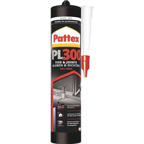 Adhesivo De Montaje Flextec Pl 300 Blanco 410 G Cartucho Pat