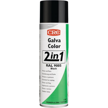 Spray Protector De Color Galvacolor Negro Intenso Ral 9005 5