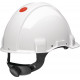 Casco Protector G3000 Blanco Acrilonitrilo Butadieno Estiren