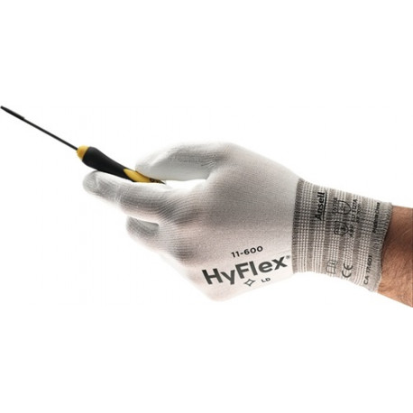 Guante Hyflex 11-600 TamaÑo 7 Blanco En 388 CategorÍa Epi Ii