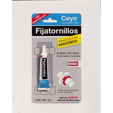 Pegamento Sellador Anaerobico 6 Gramos Fijatornillos 501033