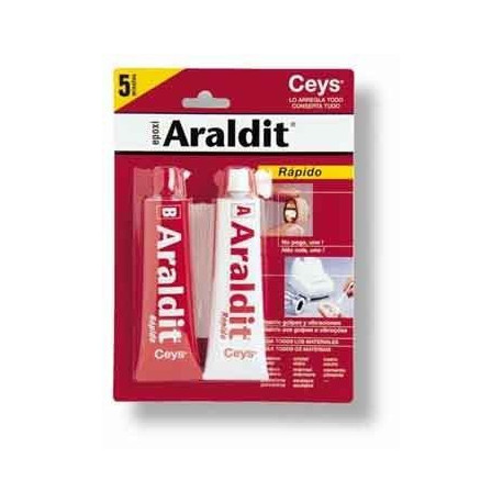 Pegamento Epoxi  5+5 Ml Araldit Rapido 5 Minutos Ceys