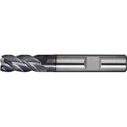 Fresa Frontal Din 6527 L Inox Hpc DiÁm. Nominal 14 Mm Vhm Ti