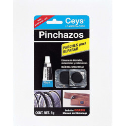 Reparador De Pinchazos 5ml.+parches 505016 Ceys