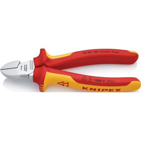 Alicate De Corte Diagonal Longitud 140 Mm Manguitos Multicom