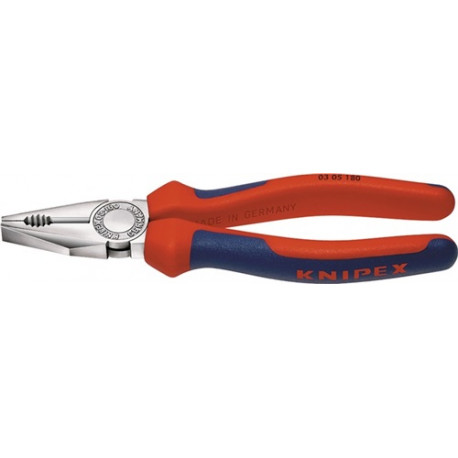 Alicate Universal Longitud 180 Mm Cromado Manguitos Multicom