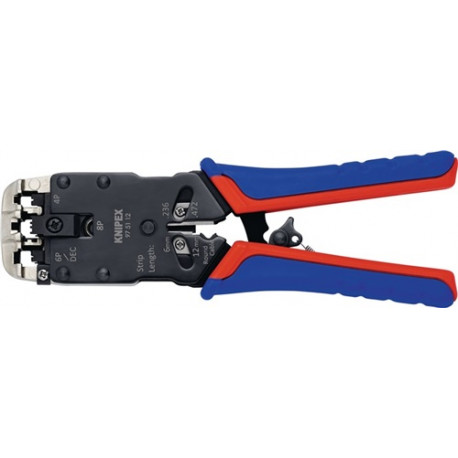 Alicate De Engastar Terminales Western Longitud 200 Mm Knipe