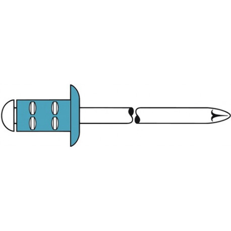 Remache Polygrip VÁstago De Mandril D X L 4 X 13 Mm A 500 Pz