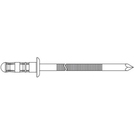 Remache Polybulb VÁstago De Mandril D X L 4,8 X 11 Mm 250 Pz