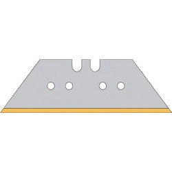 Cuchilla Trapezoidal L 61 X An 18,7 X Gr 0,65 Mm Titanio Con