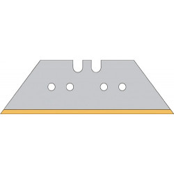 Cuchilla Trapezoidal L 61 X An 18,7 X Gr 0,65 Mm Titanio Con