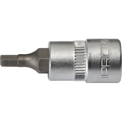Boca De Llave De Vaso 1/4 Pulg. Hexagonal Ancho De Llave 3 M
