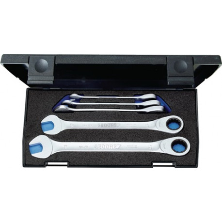 Juego De Llaves Combinadas De Carraca 7r-005 5 Uds. Ancho De