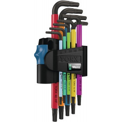 Juego De Llaves Acodadas 967 Sl 9 Uds. T8-t40 Con Codificaci