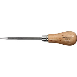 PunzÓn / Escariador Con Punta Cuadrada Mango De Madera Longi