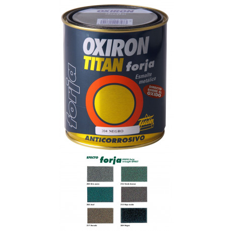 Esmalte P/metal Forja Dorado 750ml Oxiron Titan 020021734