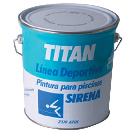 Pintura Piscinas Acril Al Disolven Azul 4lt Sirena 180237004