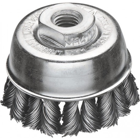 Cepillo De Taza DiÁm. 65 Mm M14 Gr Alambre 0,5 Mm Acero 1250