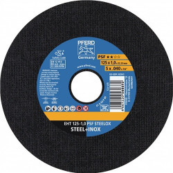 Disco De Corte Psf Steelox D 115 X 2,4 Mm Recto Inox Perfora