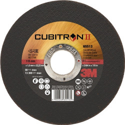 Disco De Corte Cubitron Ii D 125 X 1 Mm Recto Inox Perforaci