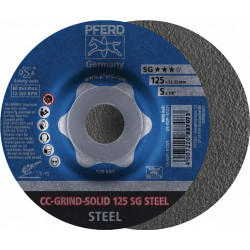 Disco De Desbaste Cc-grind-solid Sg Steel D 125 X Gr Mm Acod