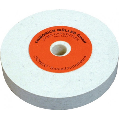 Muela De Fieltro Para Pulir DiÁm. 200 X An 25 X 20 Mm Fieltr