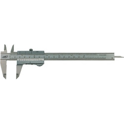 Calibre Pie De Rey De Bolsillo Din 862 Duo-fix 150 Mm Tornil