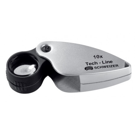 Lupa Plegable Tech-line Aumento 6x DiÁm. Lente 22,8 Mm Schwe