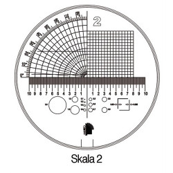 Escala De MediciÓn Tech-line DiÁm. Escala 25/2,5 Mm Escala D