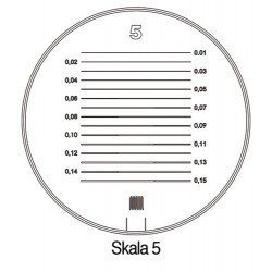 Escala De MediciÓn Tech-line DiÁm. Escala 25/2,5 Mm Escala D
