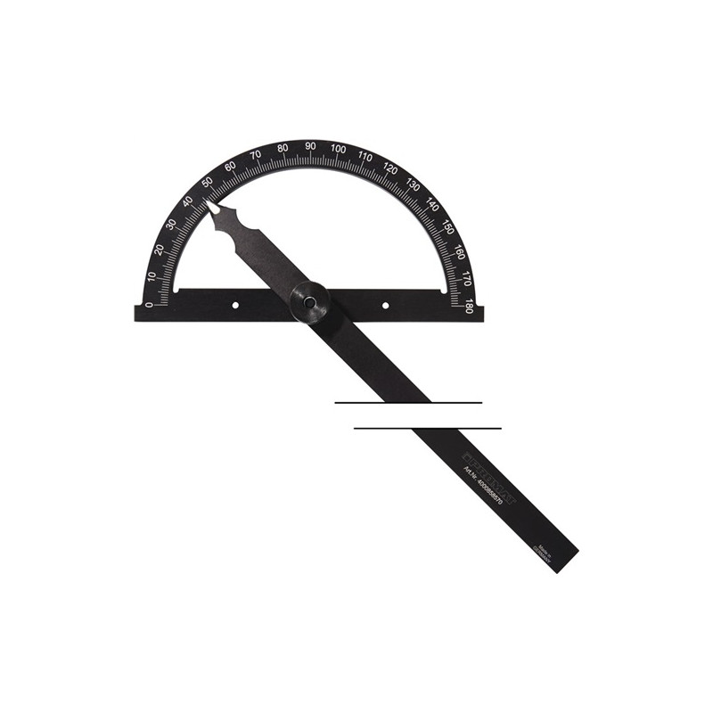 Goniometro Metalico de Estudio 1 Sola Rama (Protractor) - Fisaude