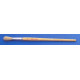Pincel Pint Rdo 10 Mm Cabo Lata N§10 M/madera Rulo Pluma