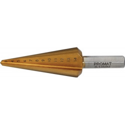 Broca De Escariado De Chapa Área De PerforaciÓn 3-14 Mm Hss