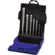 Juego De Brocas De Metal Duro 7 Uds. 4/75,5/85,8/120,10/120,