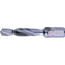 Broca Macho Avellanador Hssg 1/4 Pulg. Hexagonal M8 X 6,8 Mm