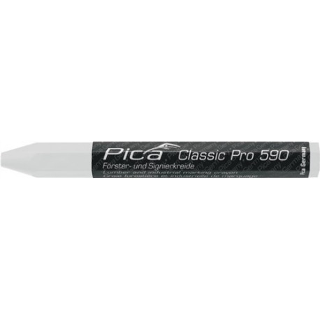 Tiza Para Marcar Classic Pro 590 Blanca Envuelta 12ud