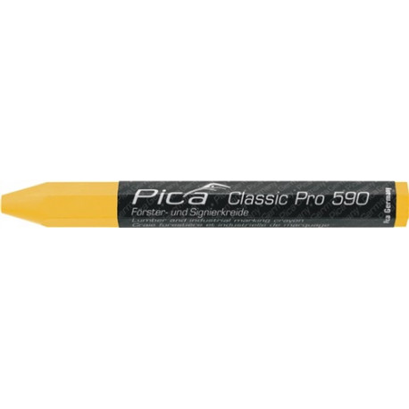 Tiza Para Marcar Classic Pro 590 Amarilla Envuelta 12ud