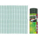 Malla Cuadrada Verde 1x25mt Plastica 170623 Luzmalla 18x20mm