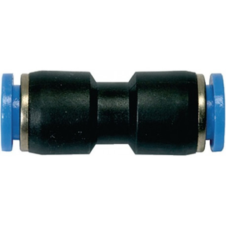 Conector Recto Serie Azul 6 Mm L1 34,6 Mm Riegler