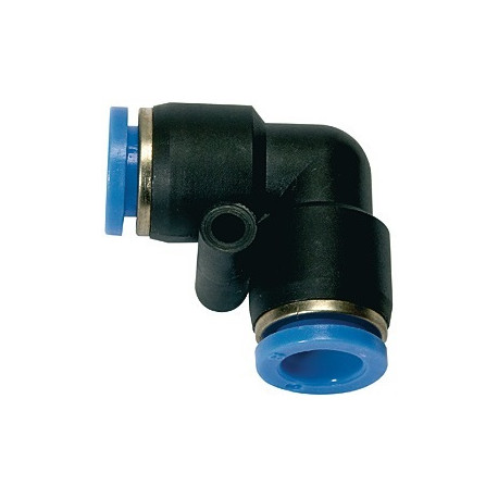 Conector Acodado Serie Azul 8 Mm L1 22,4 Mm Riegler