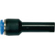 Conector Recto Serie Azul 6/8 Mm L1 41,5 Mm Riegler