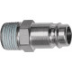 Racor Acero Endur./niq. Conector Macho Dn 10 Rosca Exterior