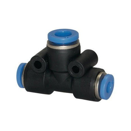 Conector En T Serie Azul 2 X 6 / 1 X 4 Mm L1 19,0 Mm Riegler
