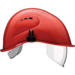 Casco Protector Visorlight CarmÍn Polietileno En 397 Voss