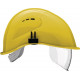 Casco Protector Visorlight Amarillo Azufre Polietileno En 39