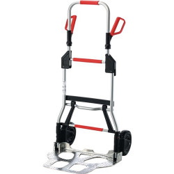 Carretilla De Transporte Plegable Tubo De Acero Aluminio Alt