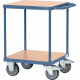 Mesa Rodante 2 Plataformas De Carga L 600 X An 600 Mm Azul C