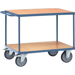 Mesa Rodante 2 Plataformas De Carga L 1200 X An 800mm Azul C