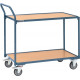 Mesa Rodante 2 Plataformas De Carga L 1000 X An 600mm Azul C
